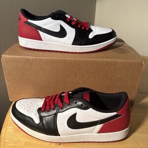 Size 13 - Air Jordan 1 Retro OG Low Black Toe